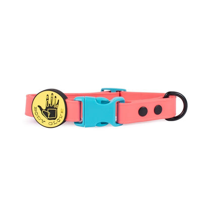 Body Glove Waterproof Dog Collar | Adjustable Biothane Webbing, High-Visibility Colors — Made in USA