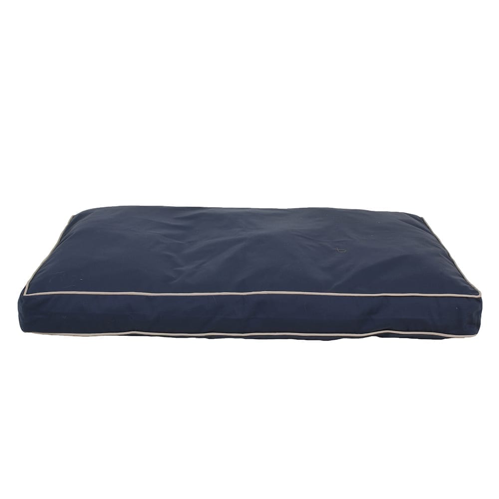 Classic Canvas Rectangle Jamison Dog Bed | Durable Cotton Cover with MemoryFiber™, Orthopedic or Memory Foam Inserts