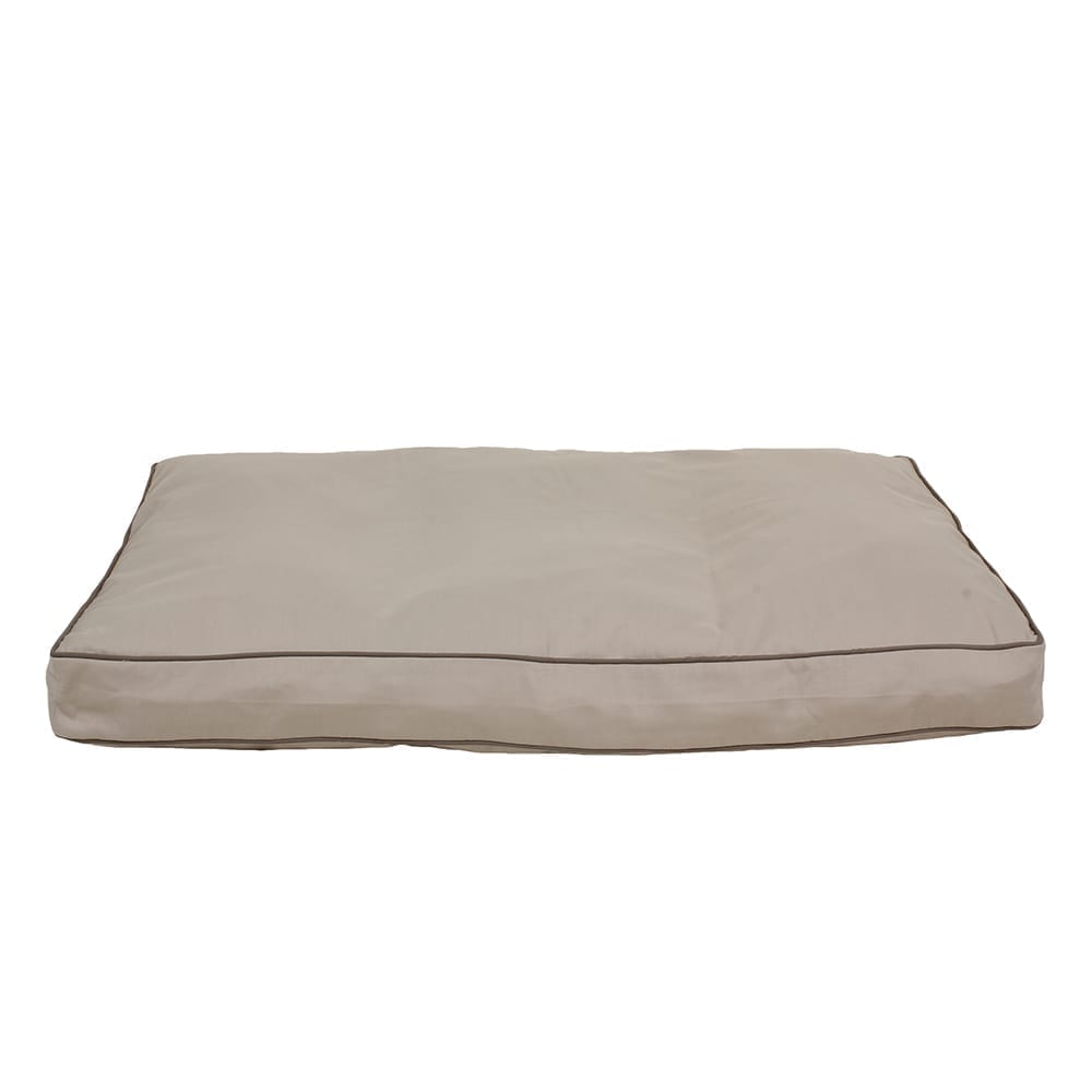 Classic Canvas Rectangle Jamison Dog Bed | Durable Cotton Cover with MemoryFiber™, Orthopedic or Memory Foam Inserts