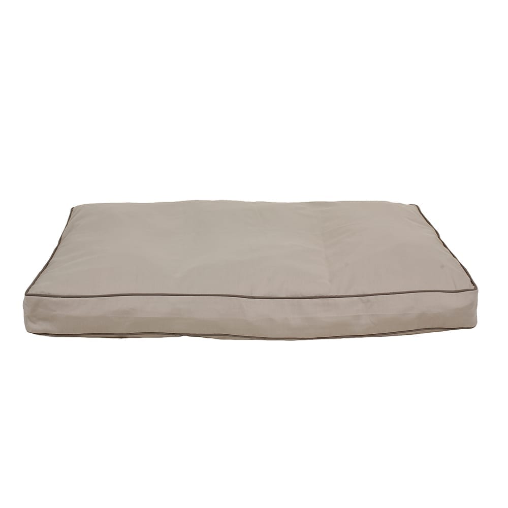 Classic Canvas Rectangle Jamison Dog Bed | Durable Cotton Cover with MemoryFiber™, Orthopedic or Memory Foam Inserts