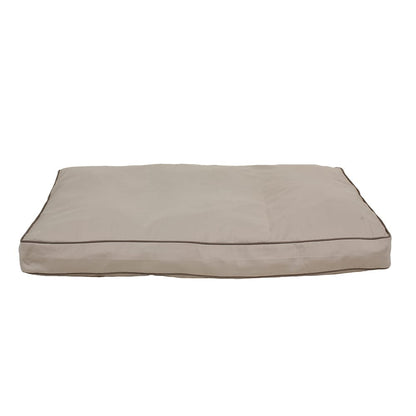 Classic Canvas Rectangle Jamison Dog Bed | Durable Cotton Cover with MemoryFiber™, Orthopedic or Memory Foam Inserts