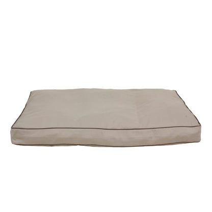 Classic Canvas Rectangle Jamison Dog Bed | Durable Cotton Cover with MemoryFiber™, Orthopedic or Memory Foam Inserts