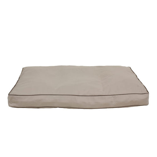 Classic Canvas Rectangle Jamison Dog Bed | Durable Cotton Cover with MemoryFiber™, Orthopedic or Memory Foam Inserts