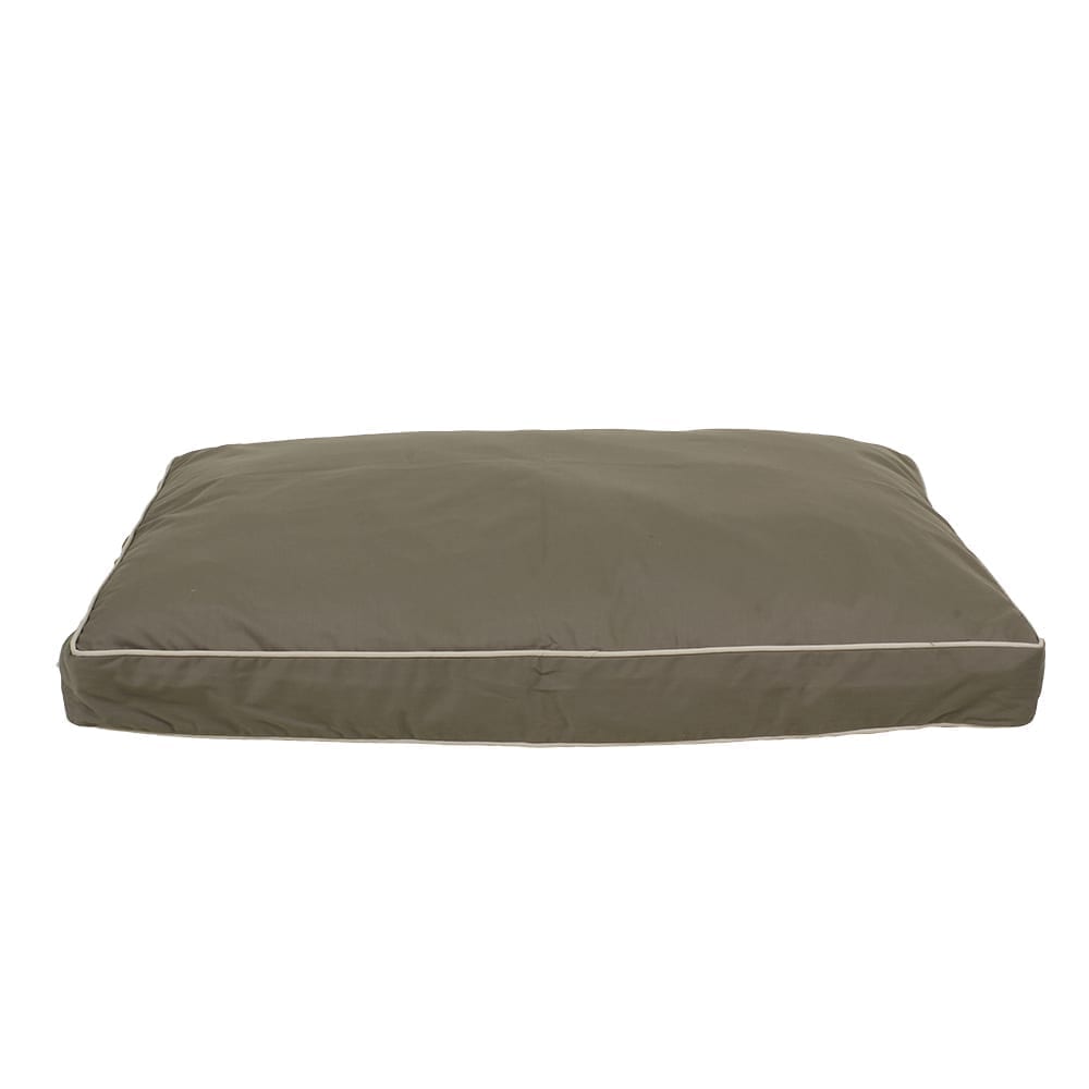 Classic Canvas Rectangle Jamison Dog Bed | Durable Cotton Cover with MemoryFiber™, Orthopedic or Memory Foam Inserts