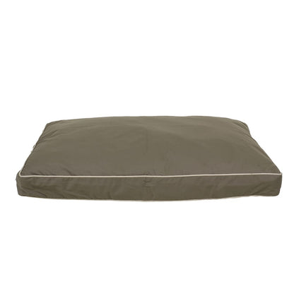 Classic Canvas Rectangle Jamison Dog Bed | Durable Cotton Cover with MemoryFiber™, Orthopedic or Memory Foam Inserts