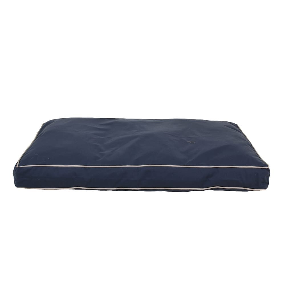 Classic Canvas Rectangle Jamison Dog Bed | Durable Cotton Cover with MemoryFiber™, Orthopedic or Memory Foam Inserts