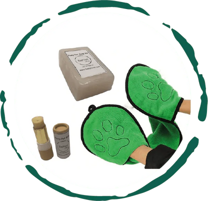 EcoPure Pets: 3-Piece Natural Grooming Kit