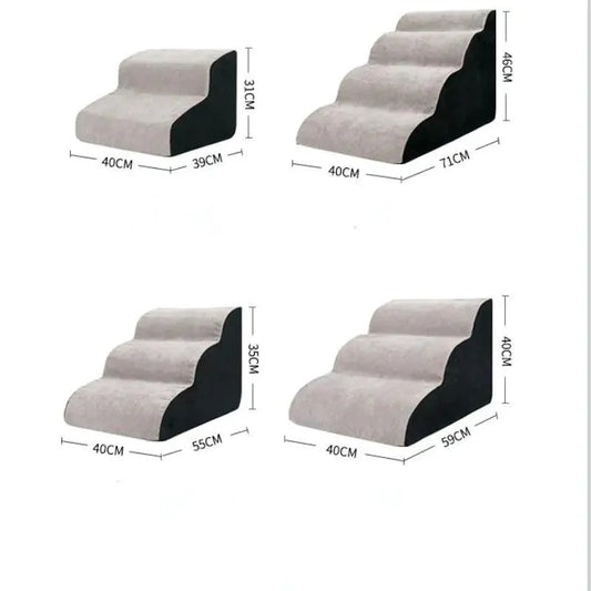 Fashion Pet Wave Stairs – Stylish Anti-Slip Pet Steps