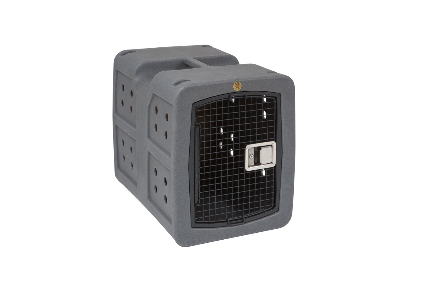 Dakota 283 G3 Dog Kennel – Medium Dark Granite, Framed Door with Keyed Latch, Ventilated & Stackable Crate, 31" x 21.5" x 25.5"