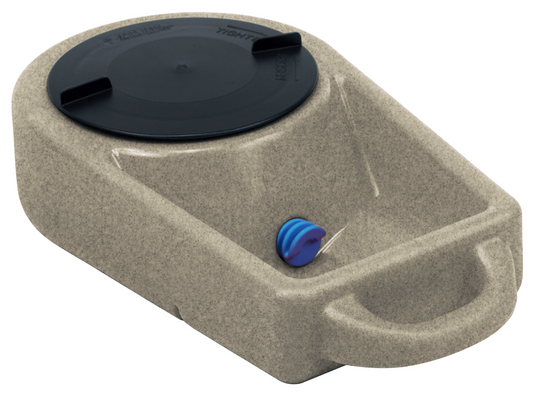 Dakota 283 Dine N Dash Pet Feeding System – Coyote Granite, 2.5-Gallon Water & 8-Cup Dry Food Container, Portable BPA-Free with Dakota Guard Antimicrobial