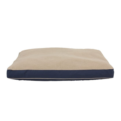 Four Season Jamison Reversible Berber Dog Bed | Canvas & Cashmere Berber Cover with MemoryFiber™, Orthopedic or Memory Foam Inserts