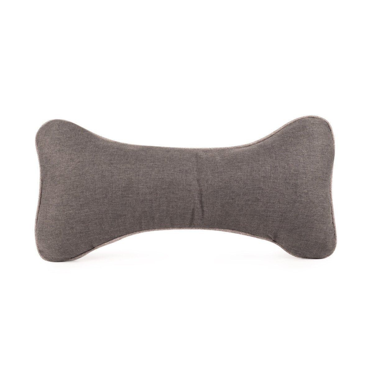 GreenDog Bone Pillow – Luxe Neutral | Plush Recycled Fabric Snuggle Toy for Cats & Dogs