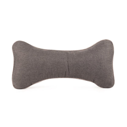 GreenDog Bone Pillow – Luxe Neutral | Plush Recycled Fabric Snuggle Toy for Cats & Dogs