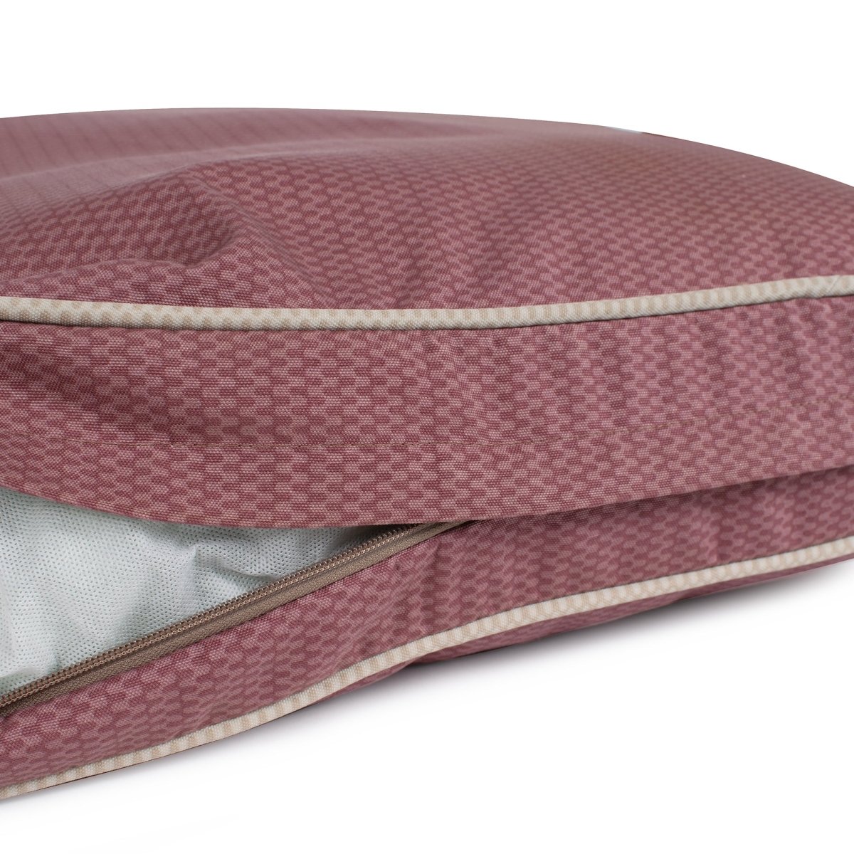 GreenDog Pet Napper – Checkered Wave | Eco-Friendly Recycled Dog Bed with Water-Resistant Fabric & Washable Cover