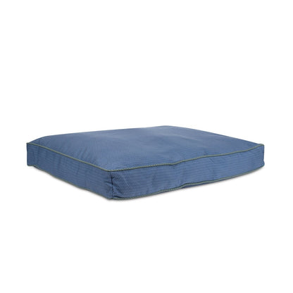 GreenDog Pet Napper – Checkered Wave | Eco-Friendly Recycled Dog Bed with Water-Resistant Fabric & Washable Cover