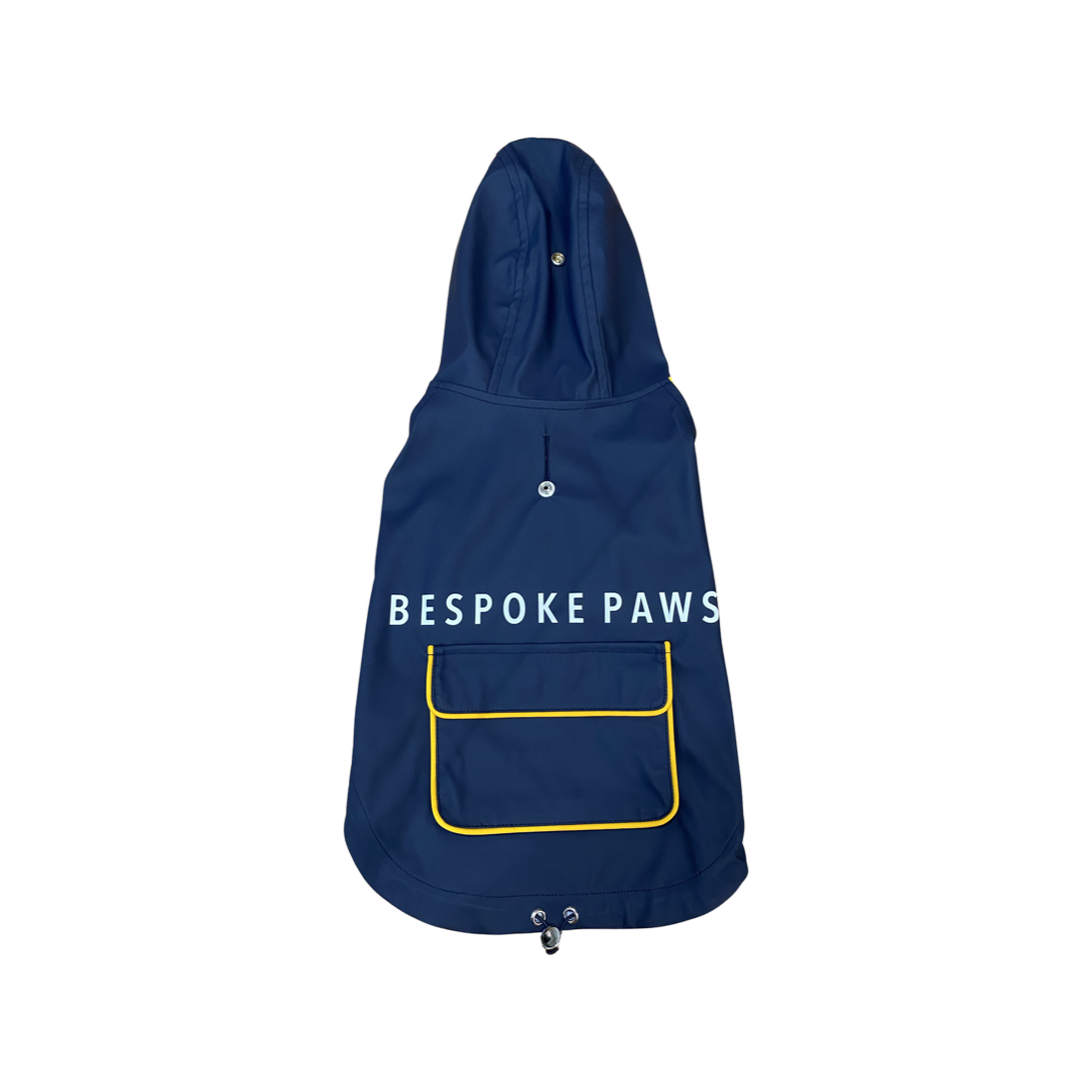 Evan Water-Repellent Dog Raincoat – Lightweight Waterproof Pet Jacket (XS–XL)