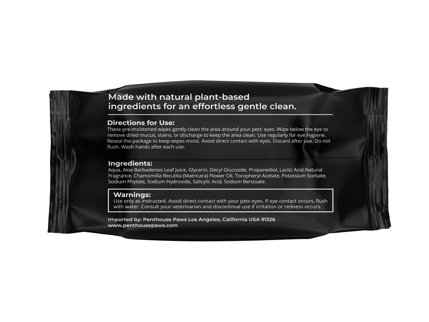 Pet Eye Wipes (80 Count)