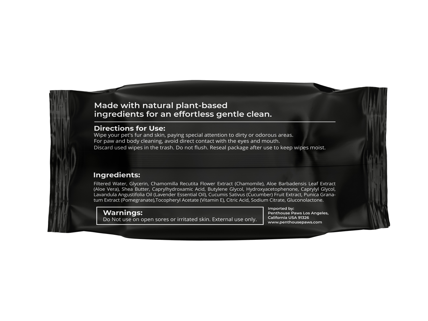 Paws & Body Pet Wipes