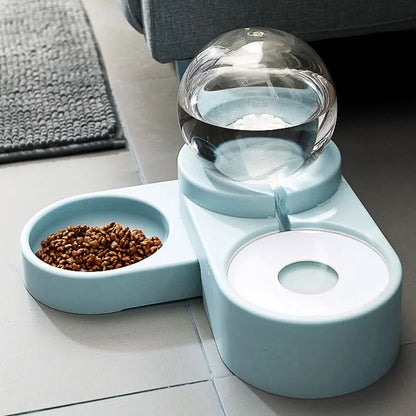 EasyFeed Adjustable Pet Food & Water Station – Elevated, Space-Saving Feeding Solution