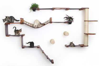 The Juggernaut - Indoor Cat Playground for Wall