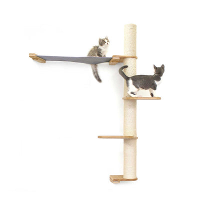 The Crow's Nest - A Wall Cat Scratcher with Hammock