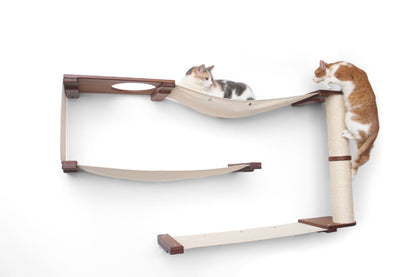 Cat Maze Wall - 3 Tier Cat Tree