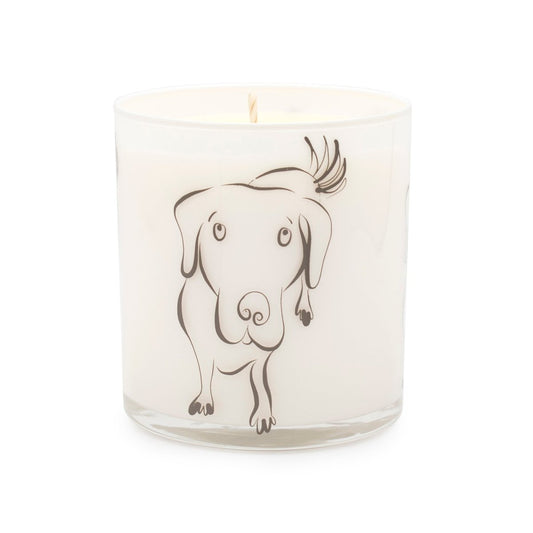 Large Dog Jar Candle – Big Stick Scent | 12oz Odor-Neutralizing Soy Wax Candle for Pet Homes