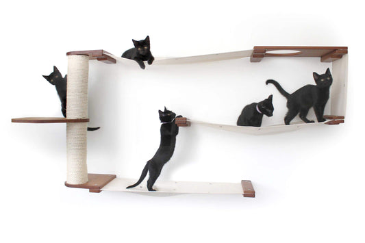Cat Maze Wall - 3 Tier Cat Tree