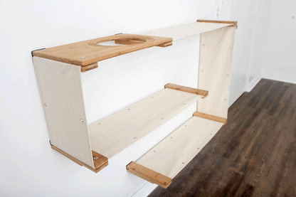 Cat Maze Wall - 3 Tier Cat Tree