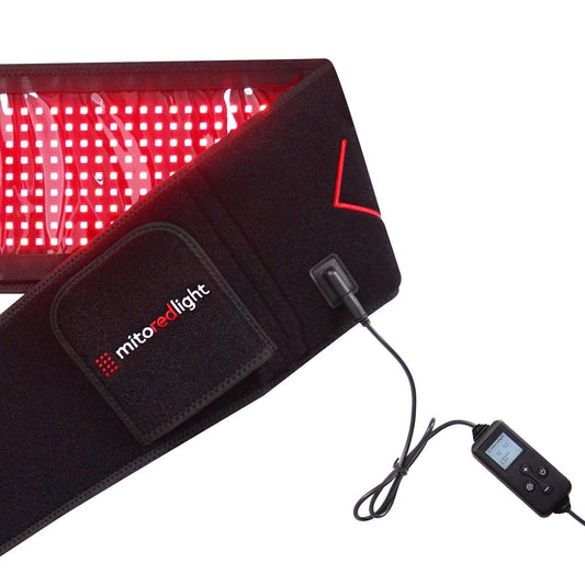 MitoQUAD™ Wavelength Belt – Hands-Free Red Light Therapy (TriChip 4-Wavelength)