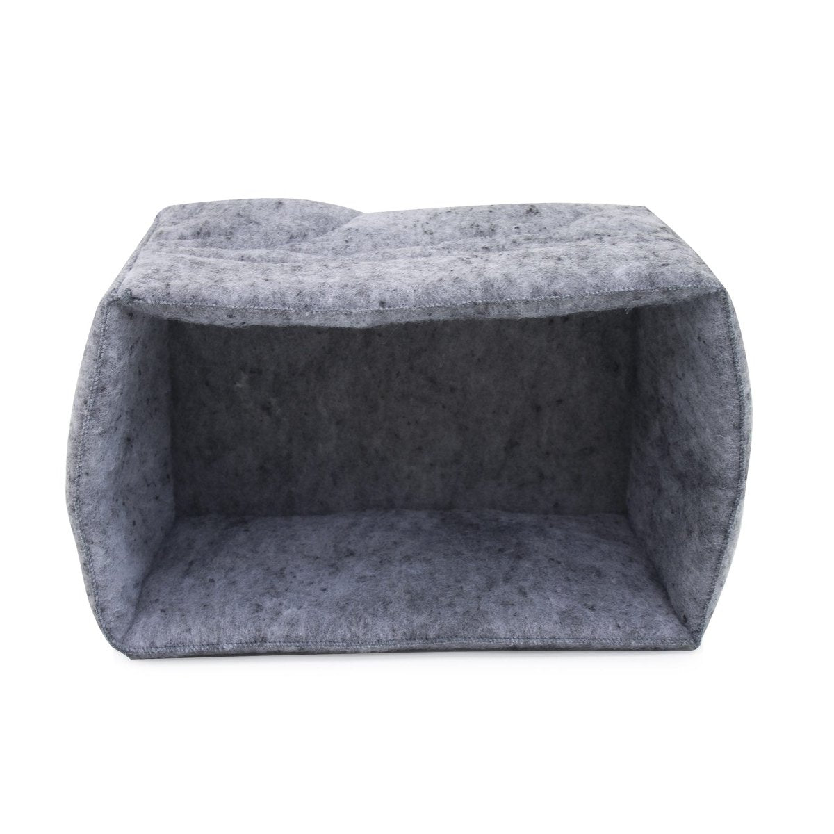 Mysterious Kitty Kuddler | 2-in-1 Nesting Cat Bed & Tunnel with Ultra-Soft Electrostatic Fabric — Made in USA