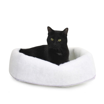 Mysterious Kitty Kuddler | 2-in-1 Nesting Cat Bed & Tunnel with Ultra-Soft Electrostatic Fabric — Made in USA