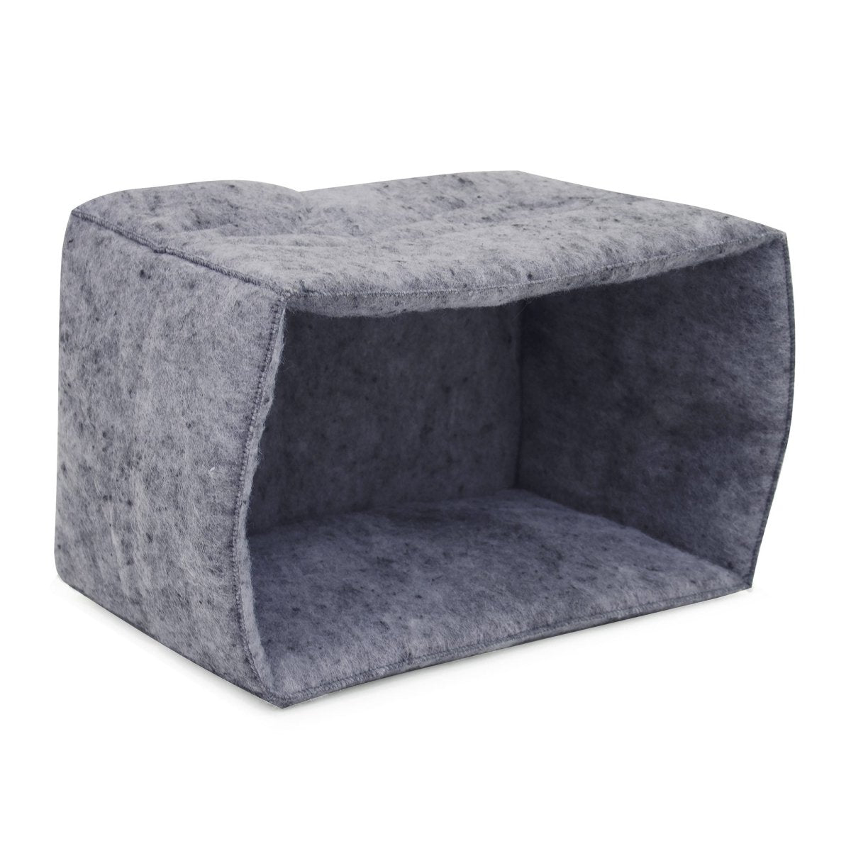 Mysterious Kitty Kuddler | 2-in-1 Nesting Cat Bed & Tunnel with Ultra-Soft Electrostatic Fabric — Made in USA