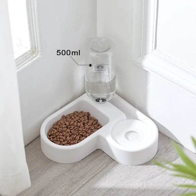 EasyFeed 3-in-1 Stylish Pet Bowls with Automatic Water Dispenser (1.5L)