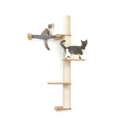 The Crow's Nest - A Wall Cat Scratcher with Hammock