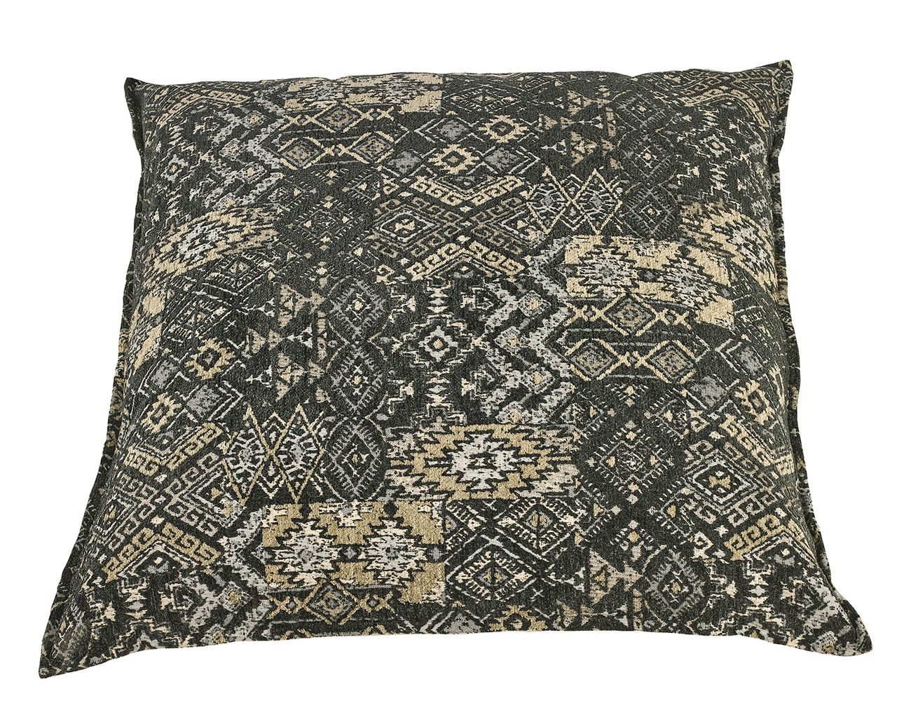 Soho Square Dog Bed – Mendocino Teal Upholstery-Grade Fabric with Pinched Edge Detail, Overstuffed High-Memory Fiber Fill, Removable Washable Cover