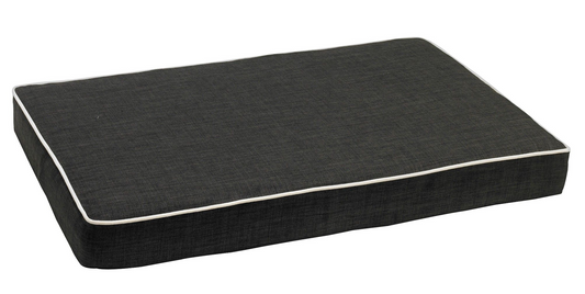 Isotonic Memory Foam Dog Mattress – Storm Upholstery-Grade Fabric with Pressure-Relieving Foam & Support Base, Removable Washable Cover