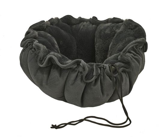 Buttercup Pet Bed – Convertible Galaxy Upholstery Fabric Nest for Cats & Small Dogs, Reversible & Machine Washable