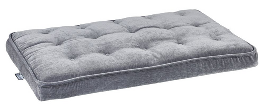 Luxury Crate Mattress – Pumice Dual-Layer Fiber & Foam Support, Durable Upholstery Fabric, Low Profile Dog Bed for Crates & Home