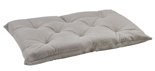 Tufted Dog Crate Cushion – Aspen Upholstery Fabric, High-Memory Polyester Fiber, Machine Washable, Versatile Crate or Lounge Mat