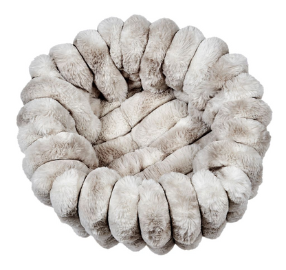 Muffy Plush Dog Bed | Luxury Faux Fur Bed for Small Dogs