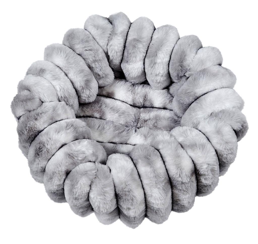 Muffy Plush Dog Bed | Luxury Faux Fur Bed for Small Dogs
