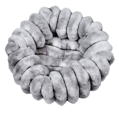 Muffy Plush Dog Bed | Luxury Faux Fur Bed for Small Dogs