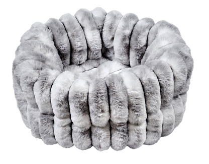 Muffy Plush Dog Bed | Luxury Faux Fur Bed for Small Dogs