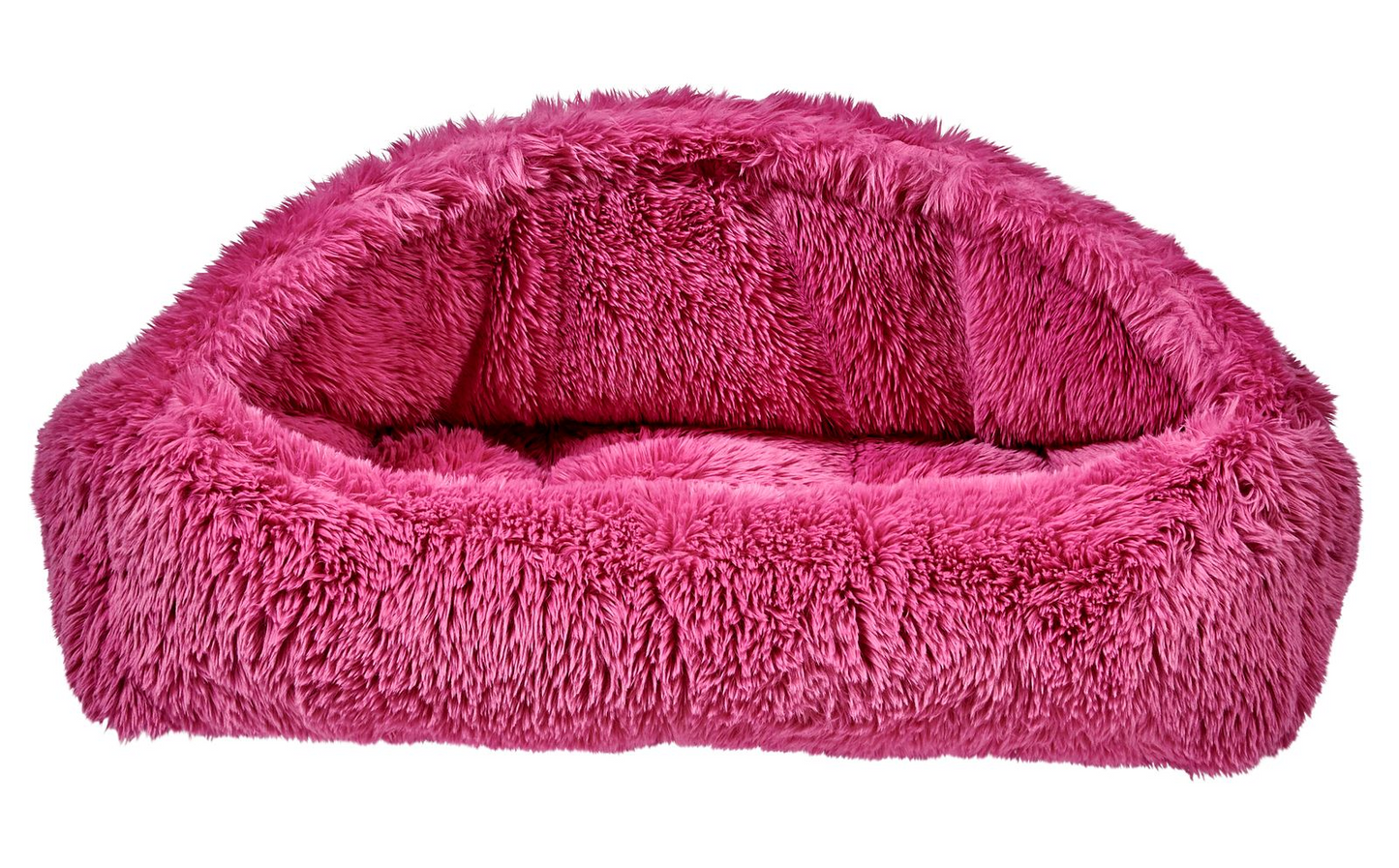 Canopy Cozy Dog Bed | Plush Covered Bed for Calm & Comfort