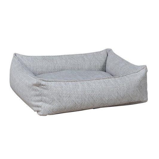B-Lounge Dog Bed – Natura Natural Cotton or Deluxe Faux Fur, Zippered Removable Washable Cover, High-Memory Polyester Fiber Cushion, Versatile Crate or Travel Mat