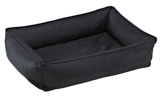 Urban Lounger Dog Bed – Rodeo with Orthopaedic Fibre-Topped Bottom Insert, Zippered Removable Washable Cover, High-Memory Polyester Bolster, Durable Upholstery, Sleek Modern Design