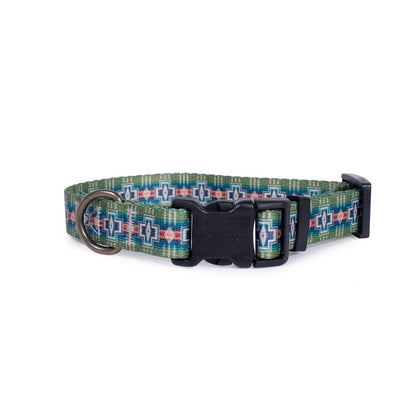 Pendleton Adventure Dog Collar | Adjustable Recycled Polyester Outdoor Collar — Made in USA