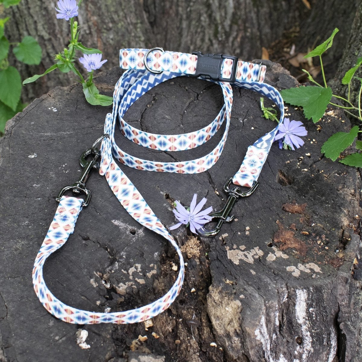 Pendleton Adventure Dog Collar | Adjustable Recycled Polyester Outdoor Collar — Made in USA
