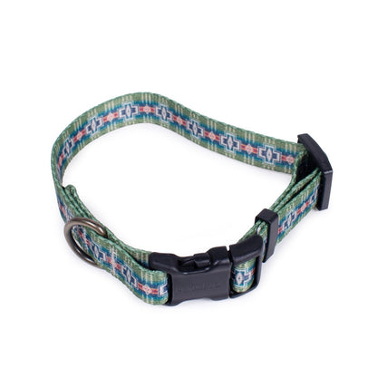 Pendleton Adventure Dog Collar | Adjustable Recycled Polyester Outdoor Collar — Made in USA